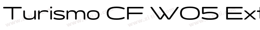Turismo CF W05 Extr字体转换 Turismo CF W05 Extr字体转换